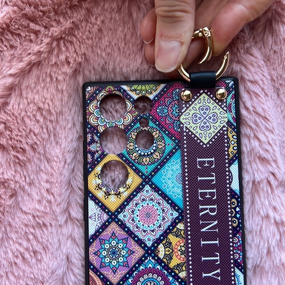 For Samsung Galaxy S22,S22 plus,S22 ultra phone case with strap kickstand ring - Picture 5 of 16